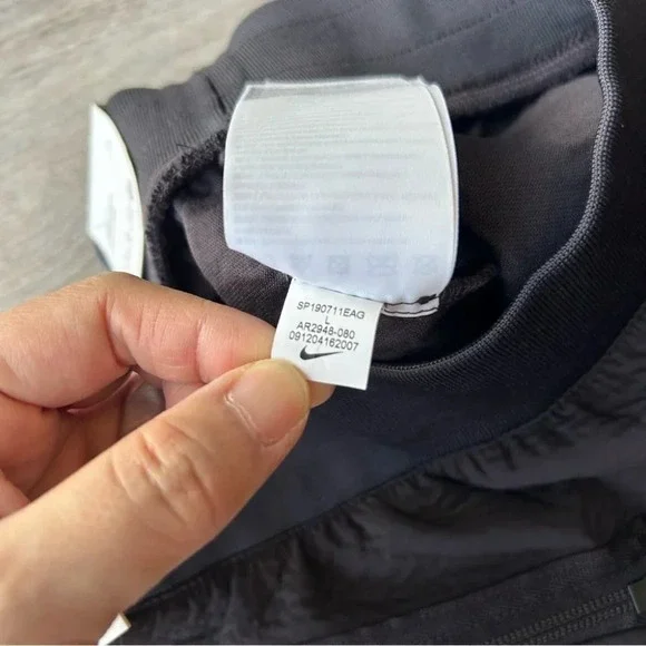 NWT NIKE SPORTSWEAR Tech Pack Oil Grey A-Line Pocket Mini Skirt - Picture 12 of 16